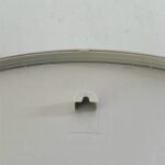 Ms Wall Clock Silver Thick Number 50 cm - Image 3