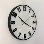 Ms Wall Clock Black Thick Number 50 cm - Image 2