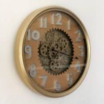 Ms Wall Clock Gold Mechanical 50 Cm - Image 3