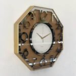 Ms Wall Clock Hexa Shape 50 cm - Image 4