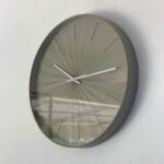 Ms Wall Clock Brown  Line Number 40 cm - Image 2