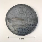 Ms Wall Clock  Blue Colour 45 Cm