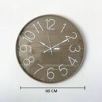 Ms Wall Clock Big Number 60 cm