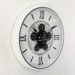 Ms Wall Clock White Gear Type 40 Cm - Image 3