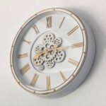 Wall Clock  White  Mechanical 50 Cm - Image 2