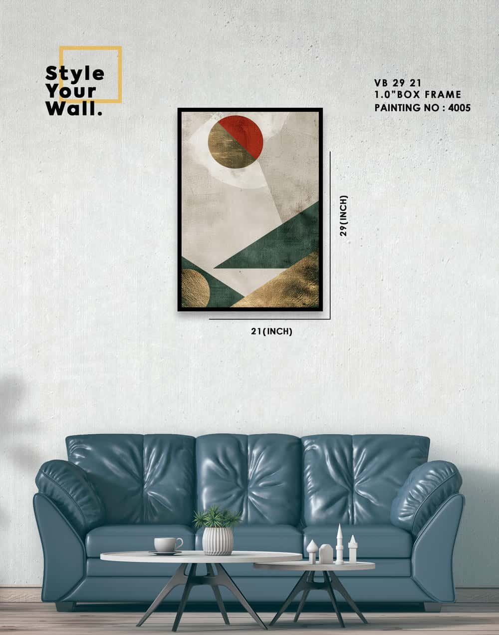 4005 Wall Frame VB 21 29 PN4005 - Image 1