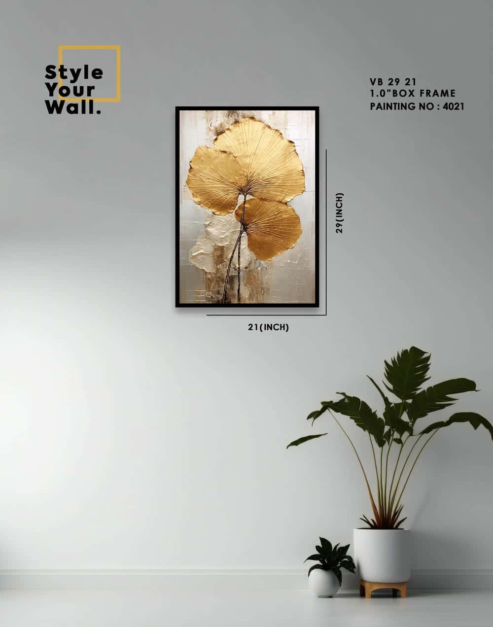 4021 Wall Frame VB 21 29 PN4021 - Image 1