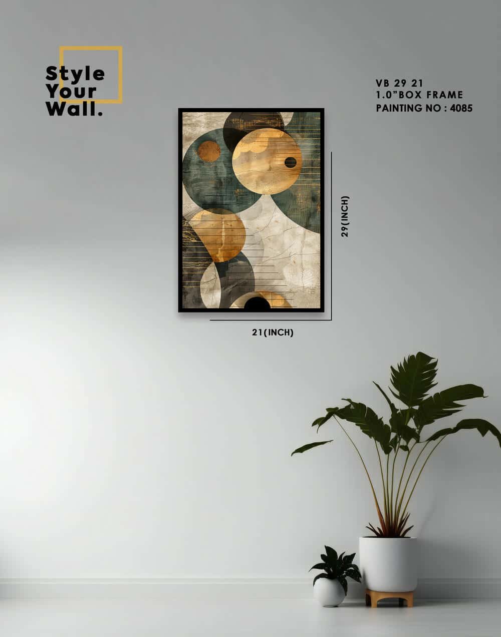 4085 Wall Frame VB 21 29 PN4085 - Image 1