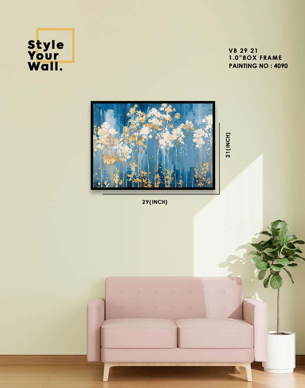 4090 Wall Frame VB 21 29 PN4090 - Image 1