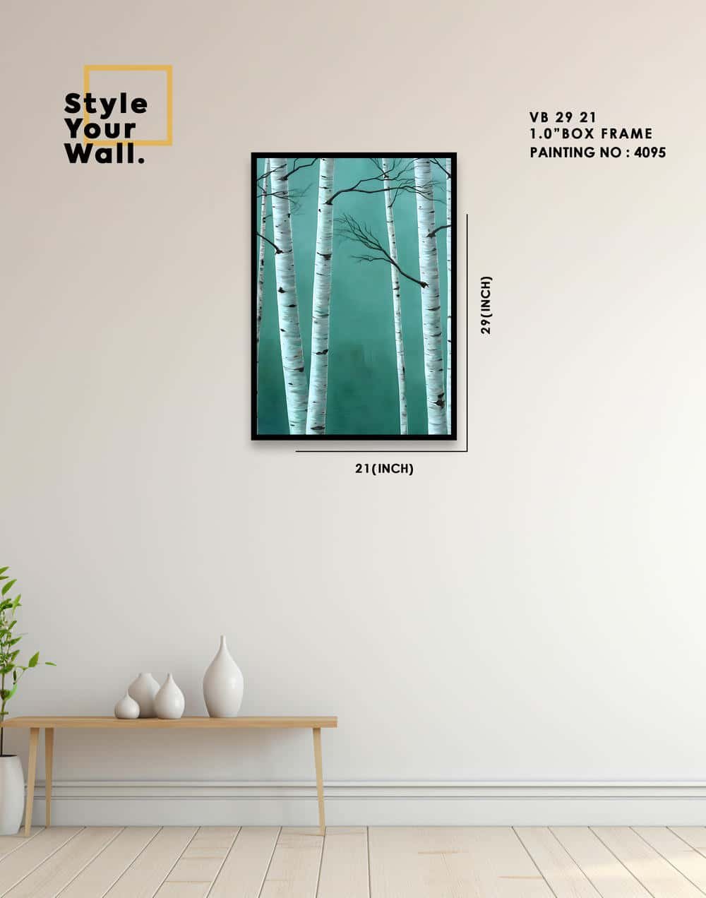 4095 Wall Frame VB 21 29 PN4095 - Image 1