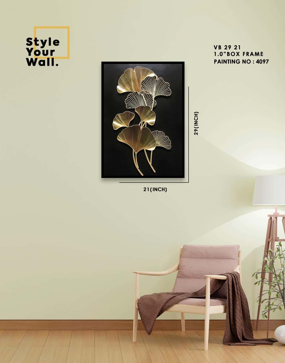 4097 Wall Frame VB 21 29 PN4097 - Image 1