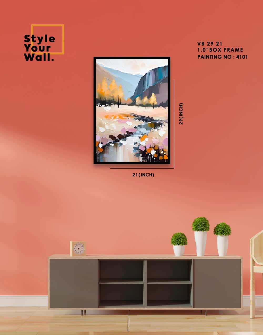 4101 Wall Frame VB 21 29 PN4101 - Image 1