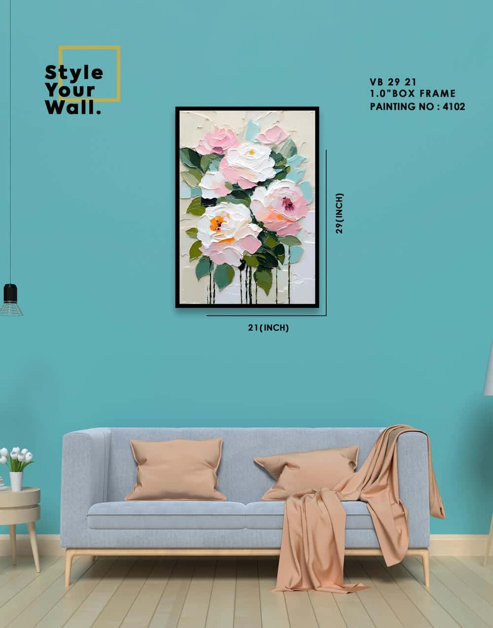 4102 Wall Frame VB 21 29 PN4102 - Image 1