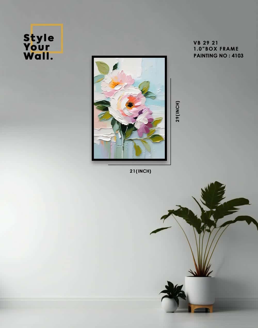 4103 Wall Frame VB 21 29 PN4103 - Image 1