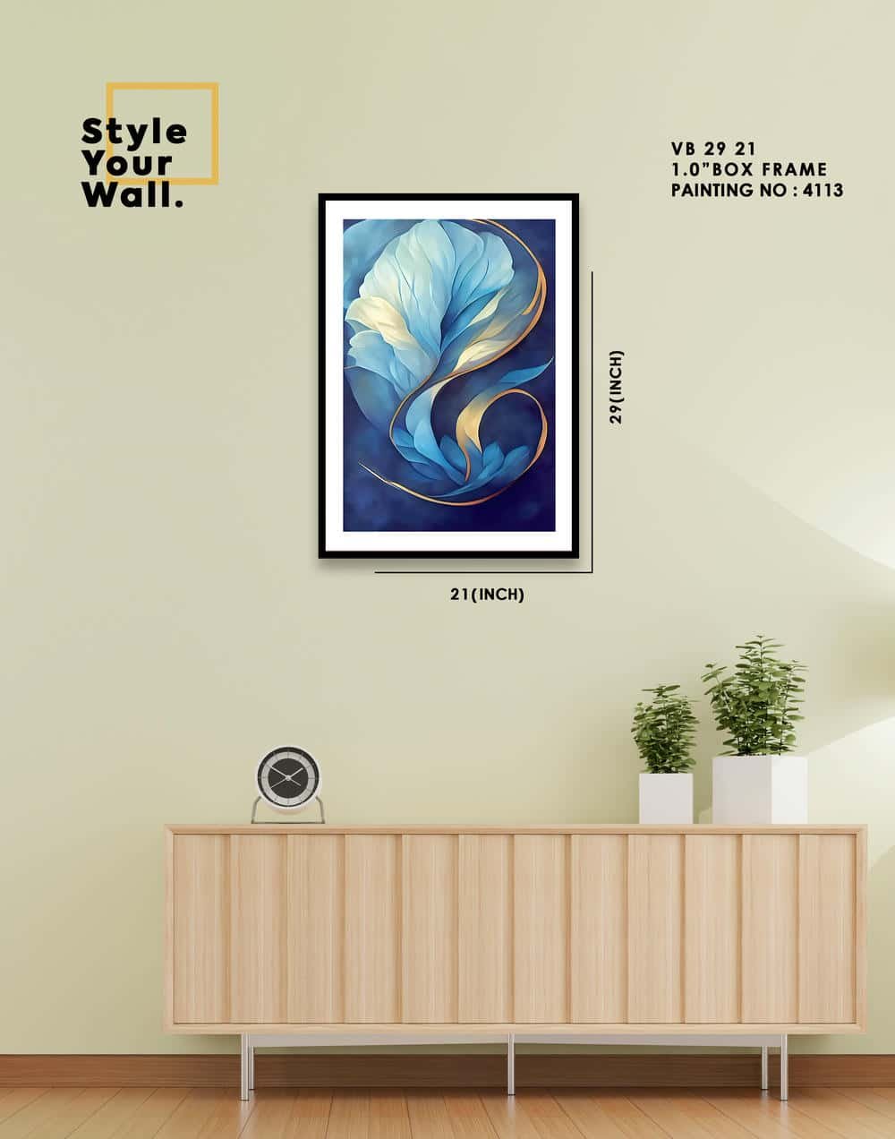 4113 Wall Frame VB 21 29 PN4113 - Image 1