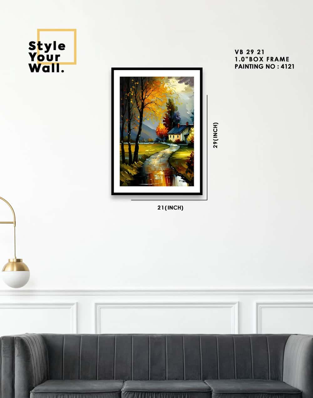 4121 Wall Frame VB 21 29 PN4121 - Image 1