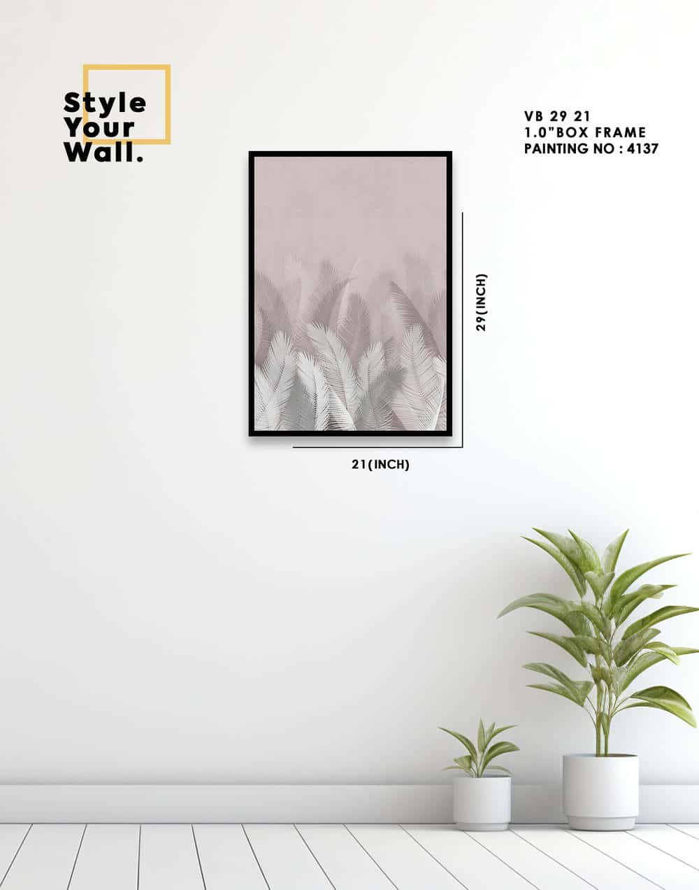 4137 Wall Frame VB 21 29 PN4137 - Image 1