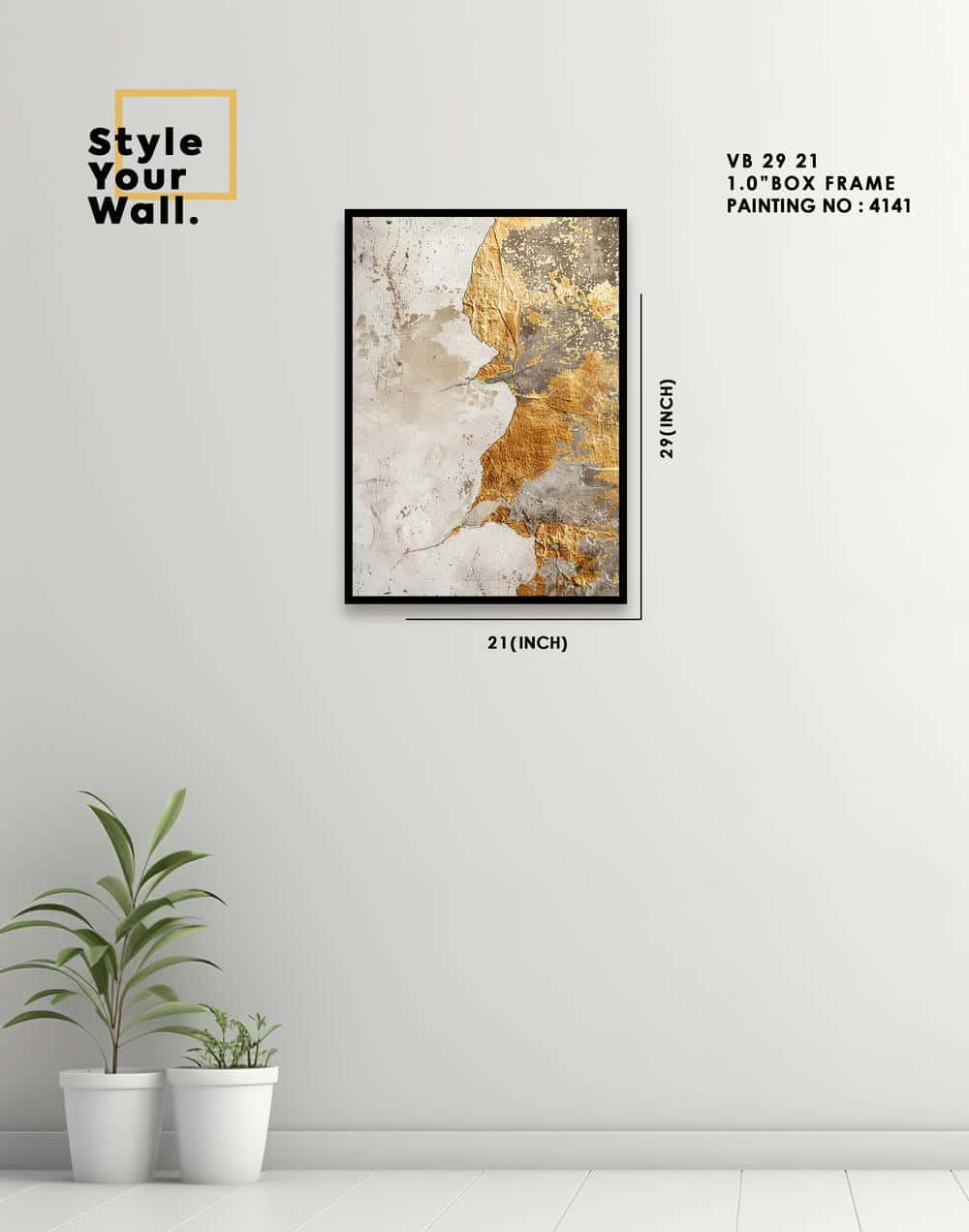 4141 Wall Frame VB 21 29 PN4141 - Image 1