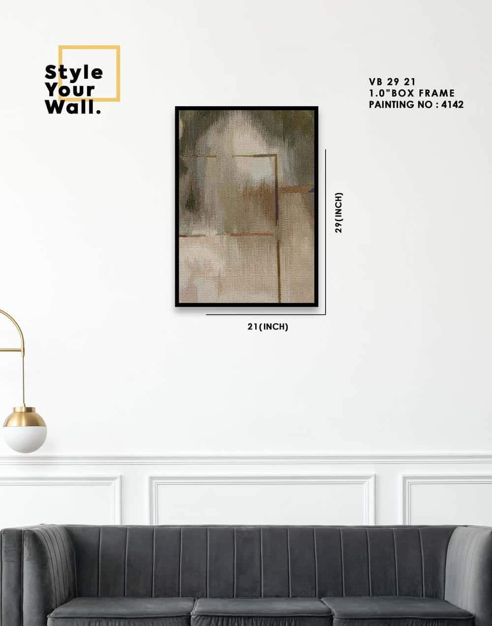 4142 Wall Frame VB 21 29 PN4142 - Image 1