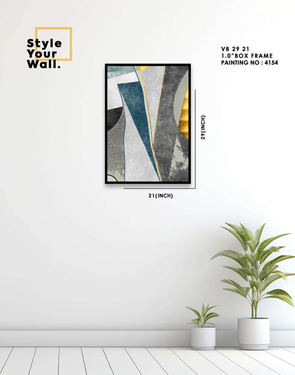 4154 Wall Frame VB 21 29 PN4154 - Image 1