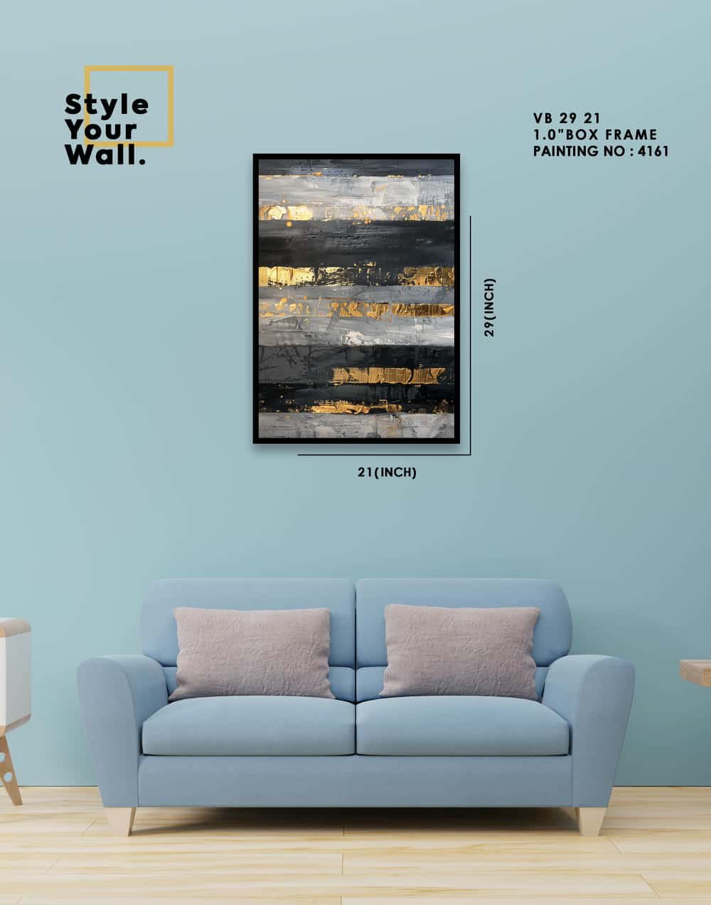 4161 Wall Frame VB 21 29 PN4161 - Image 1