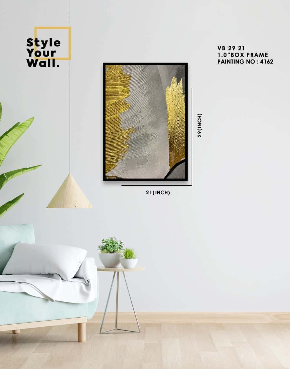 4162 Wall Frame VB 21 29 PN4162 - Image 1