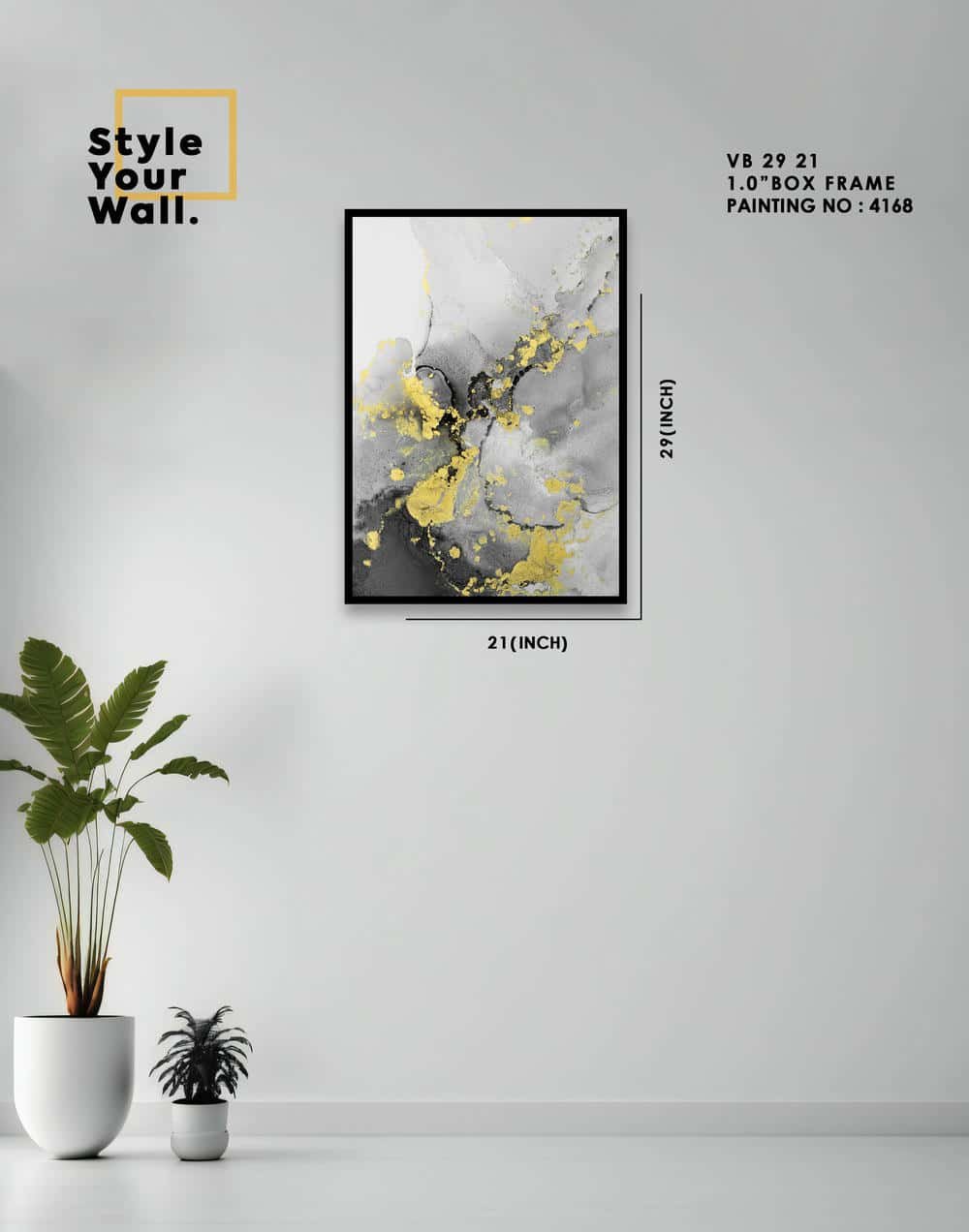 4168 Wall Frame VB 21 29 PN4168 - Image 1