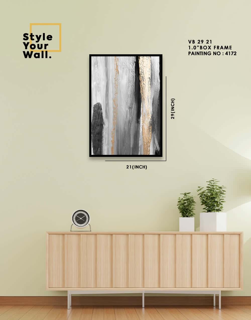 4172 Wall Frame VB 21 29 PN4172 - Image 1