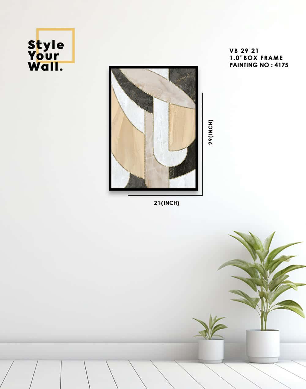 4175 Wall Frame VB 21 29 PN4175 - Image 1