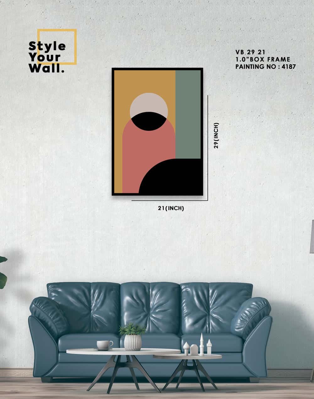 4187 Wall Frame VB 21 29 PN4187 - Image 1