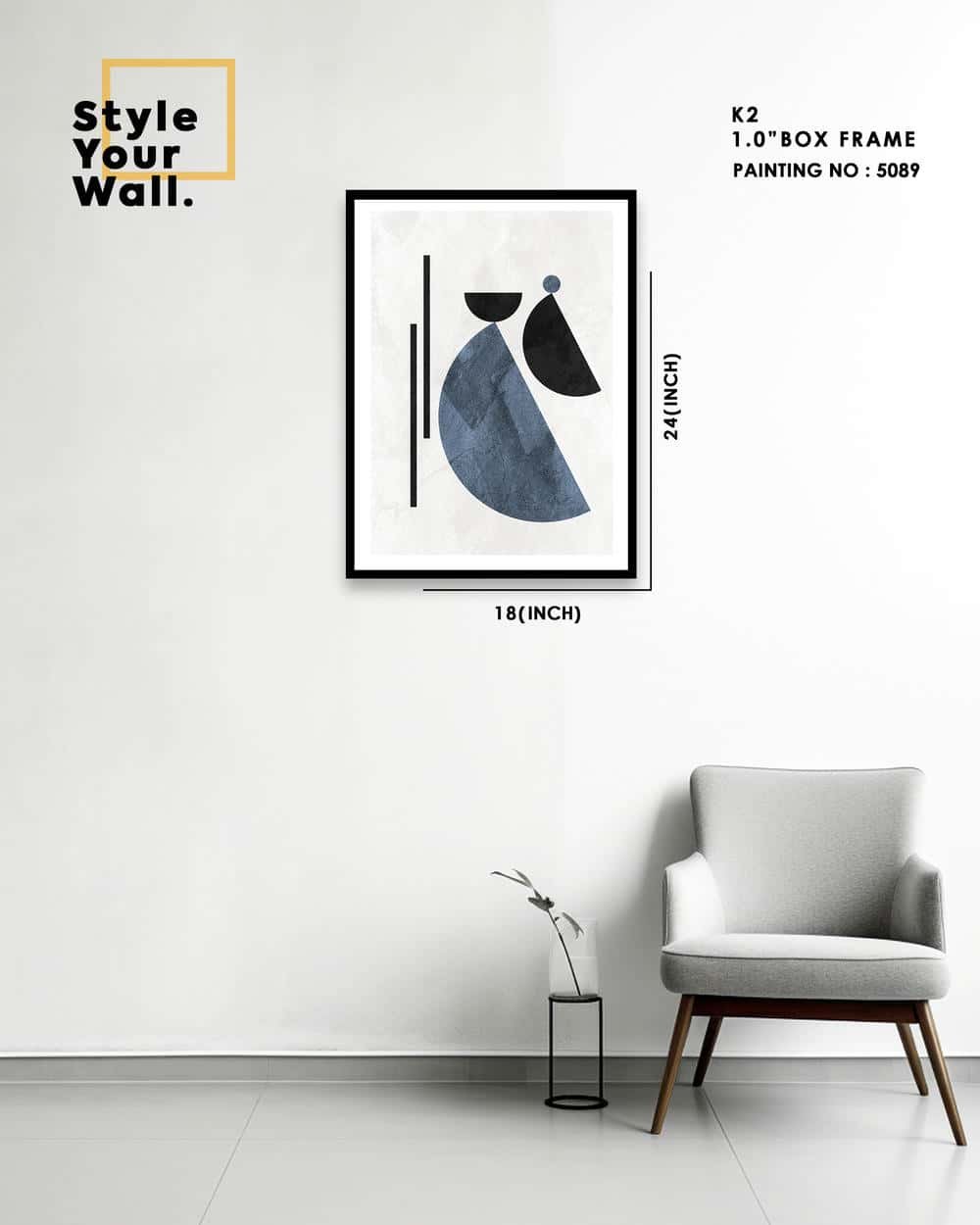 5089 Wall Frame K2 368 PN5089 - Image 1