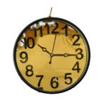 12''Metal Acrylic Dial Railway Clock - Image 2