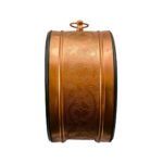 10'' Metal Print Dial Railway Clock Copper - Image 4