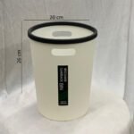 Garbage bin White