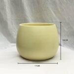 Cb Ceramic Pot Bowl Small Ivory