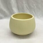 Cb Ceramic Pot Bowl Line Small Ivory - Image 3