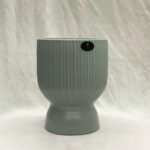 Cb Ceramic Pot B&I Ribbed - Image 2