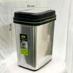 Dust Bin Plastic Silver