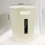 Garbage Bin White B