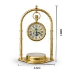 Heavy Brass Clock