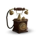 6 Corner Wooden Telephone - Image 2